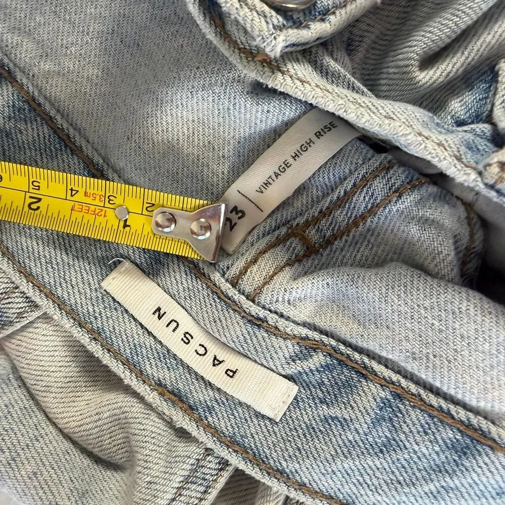 Pacsun light wash denim shorts lot